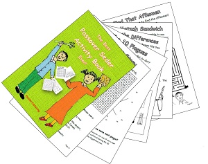 Link to the Best Passover Seder Activity Book Ever at http://www.etsy.com/shop/knaidelpublishing